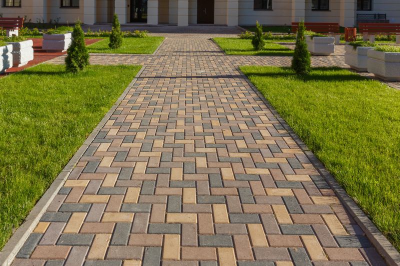 Elegant Paver Walkway